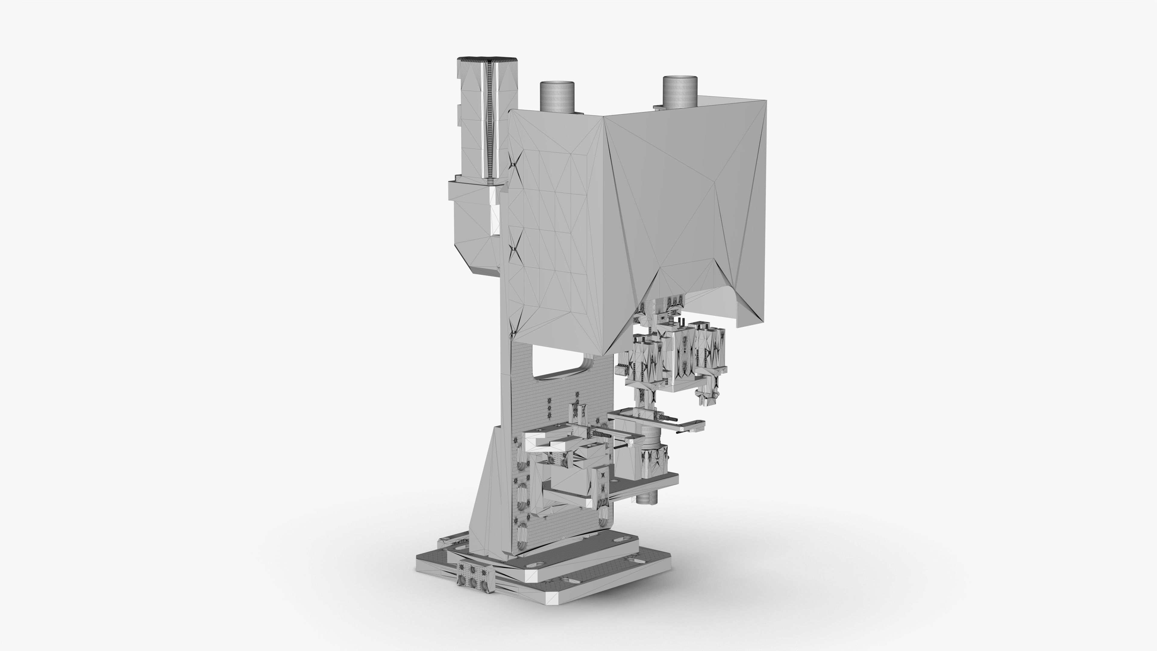Double Station Cam Manipulator Mechanism 3D model_18