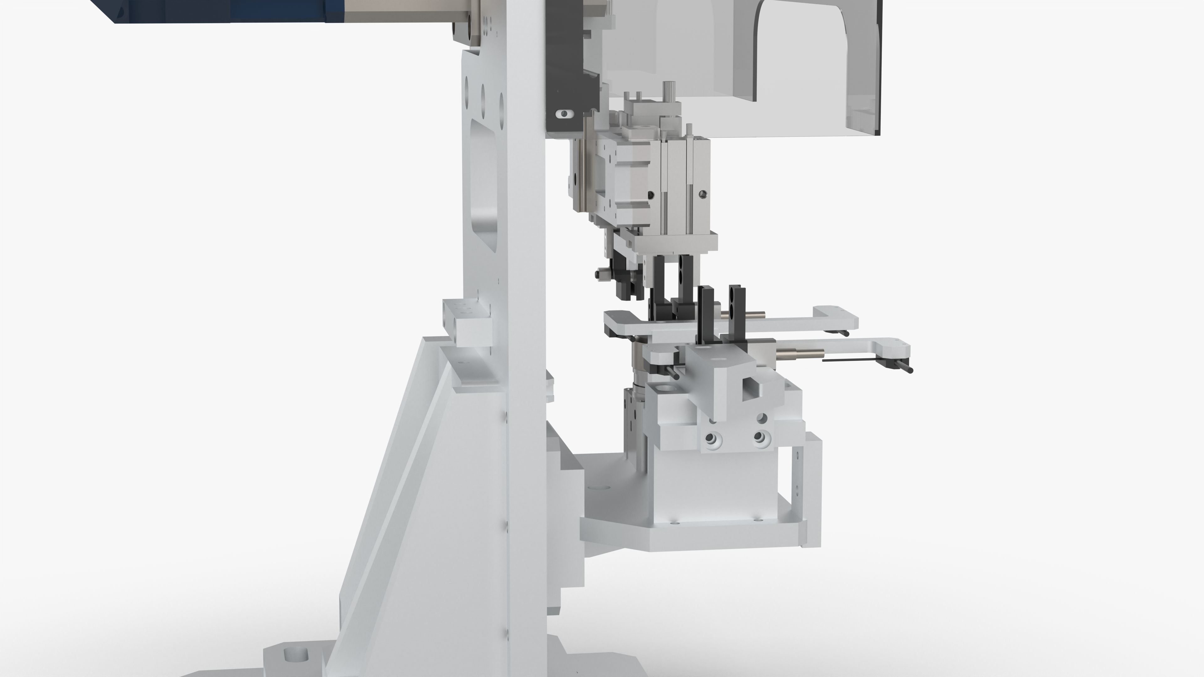 Double Station Cam Manipulator Mechanism 3D model_11