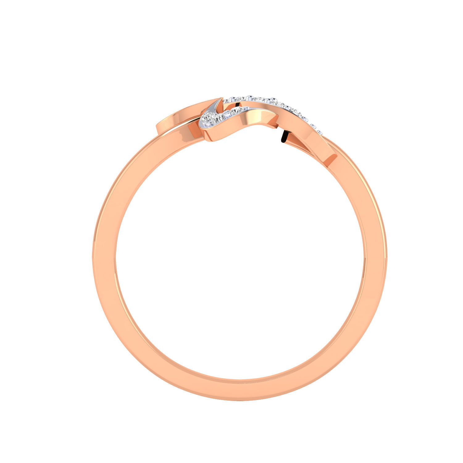 Women Wedding Engagement Ring STL OBJ FBX Renders Details 3D print model_19