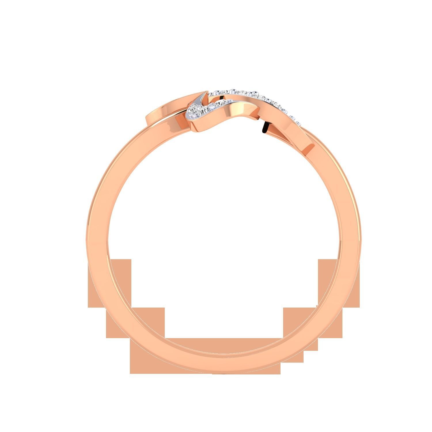 Women Wedding Engagement Ring STL OBJ FBX Renders Details 3D print model_20