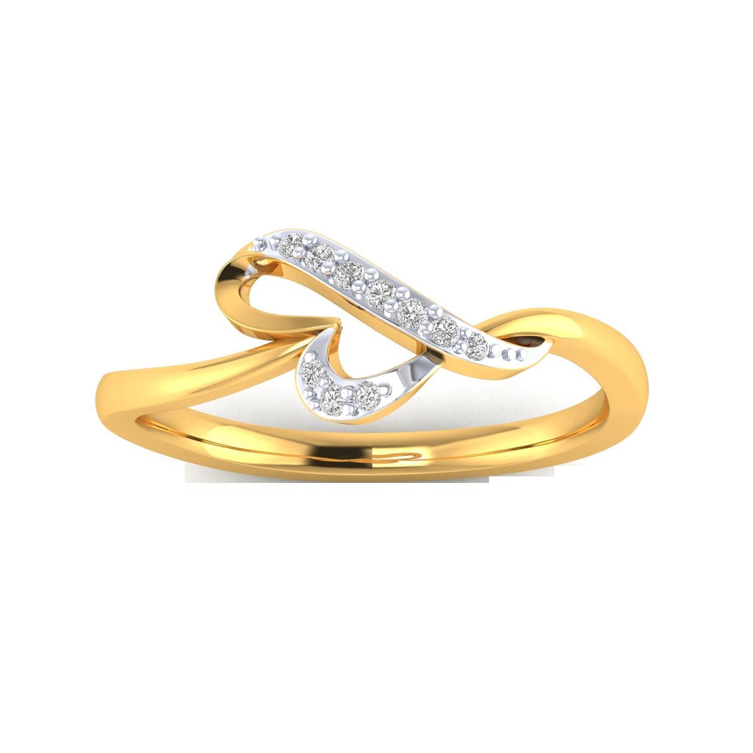 Women Wedding Engagement Ring STL OBJ FBX Renders Details 3D print model_15