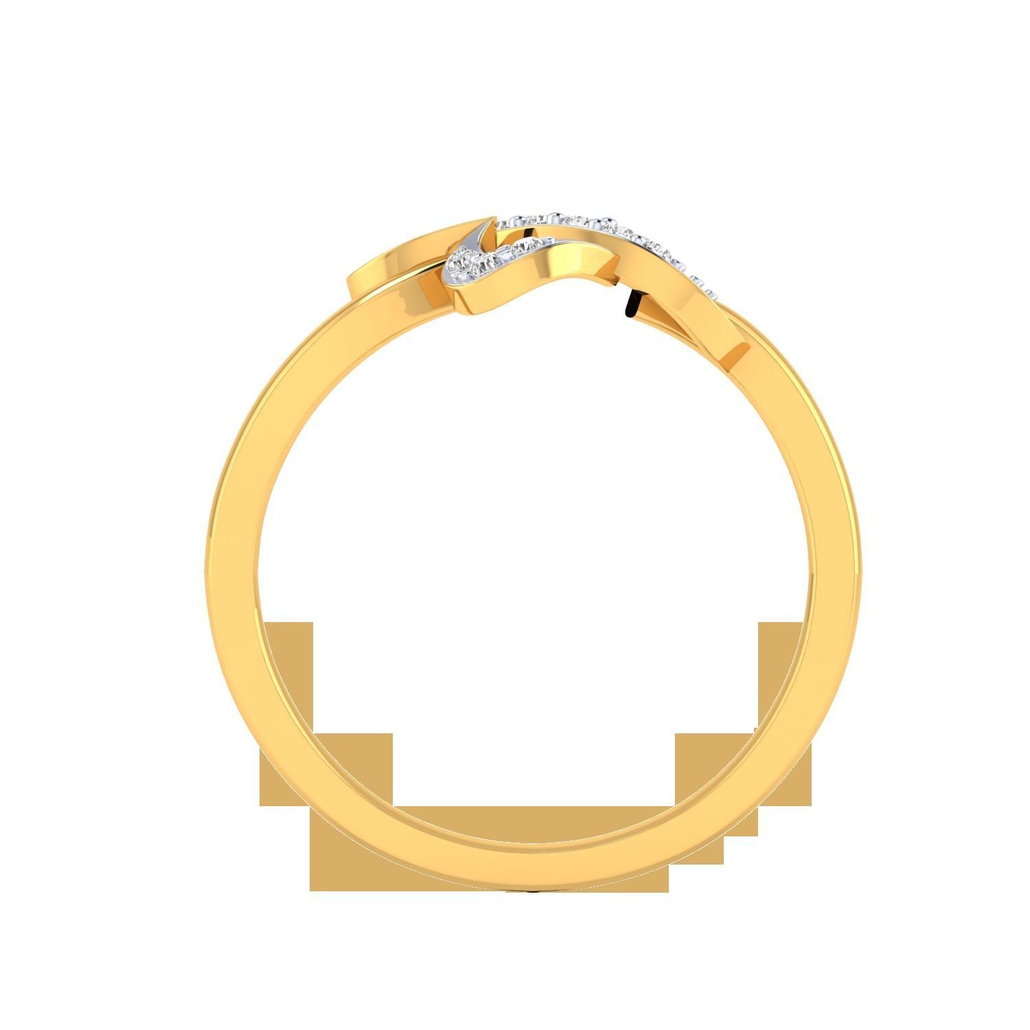 Women Wedding Engagement Ring STL OBJ FBX Renders Details 3D print model_24