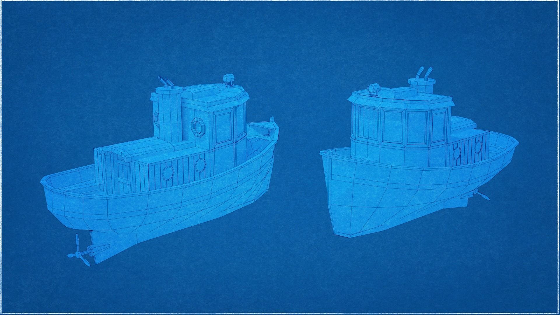 Pack Sea Low-Poly Low-poly 3D model_24