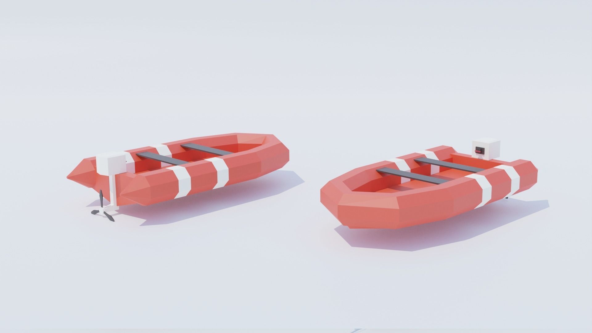 Pack Sea Low-Poly Low-poly 3D model_5