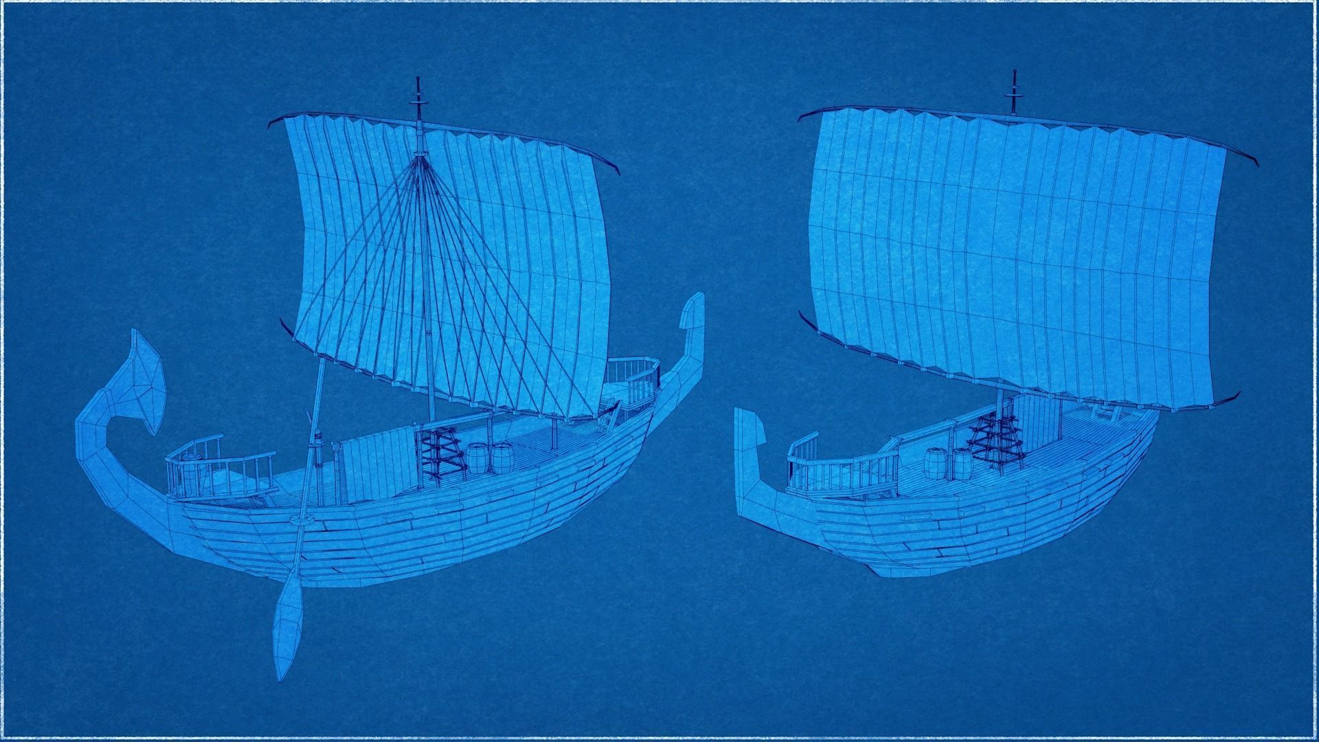 Pack Sea Low-Poly Low-poly 3D model_21