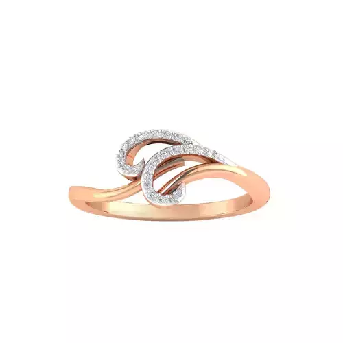Women Wedding Engagement Ring STL OBJ FBX Renders Details