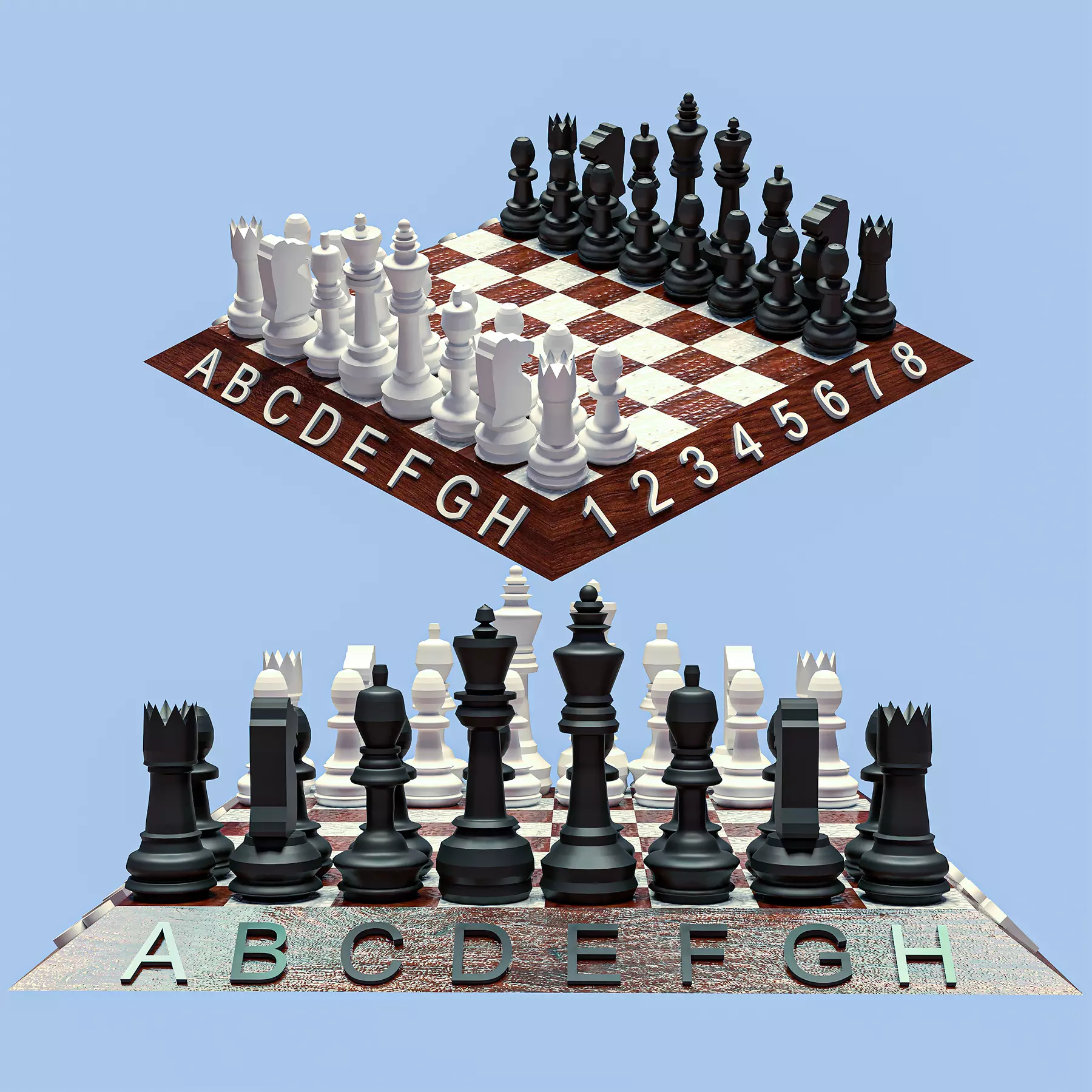 Chess 3D model