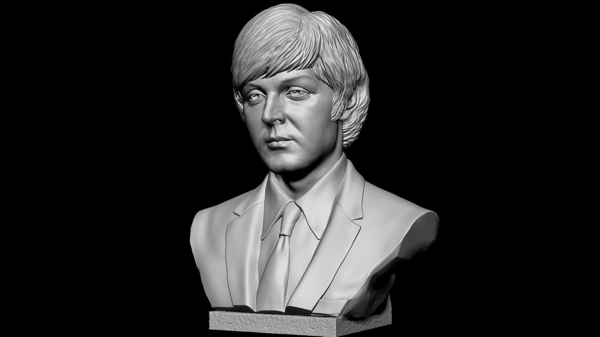 Paul McCartney 3D print model_39