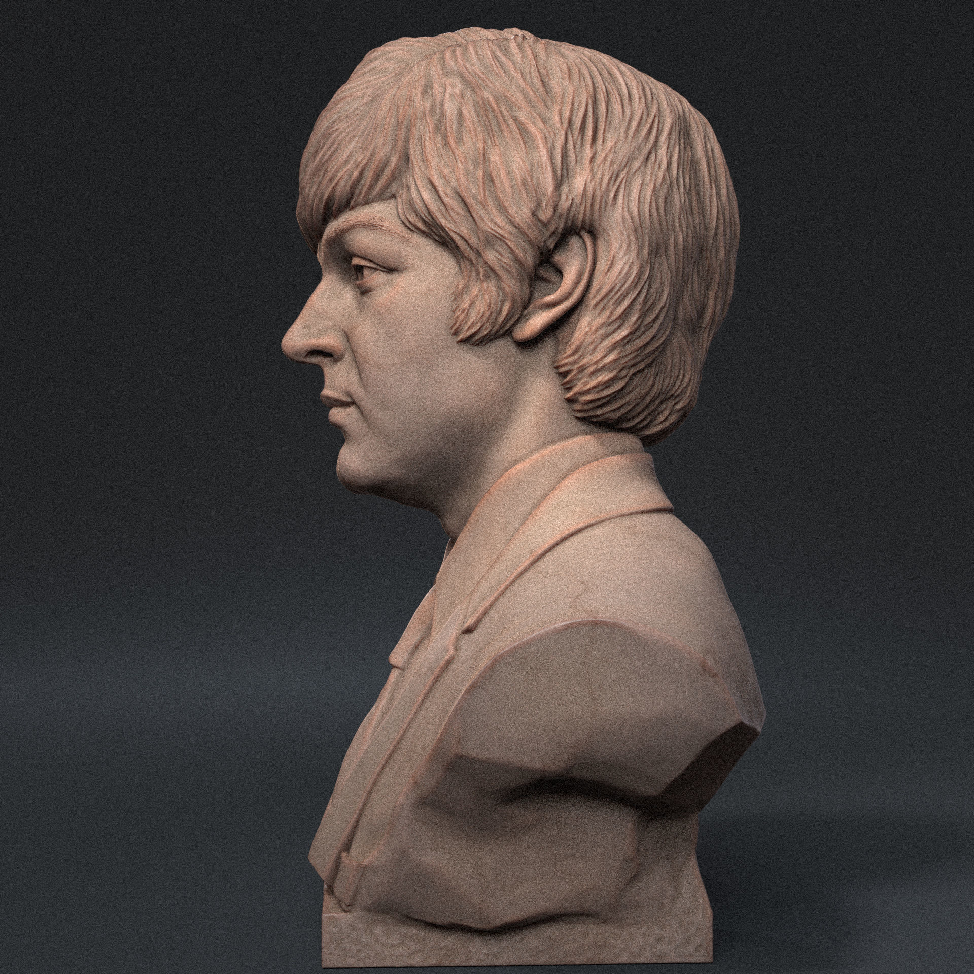 Paul McCartney 3D print model_3