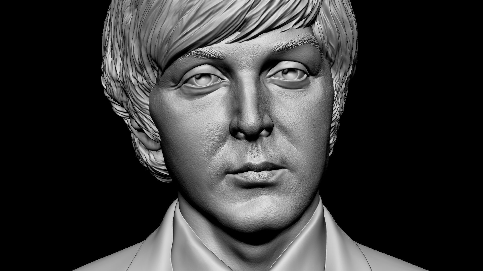 Paul McCartney 3D print model_9