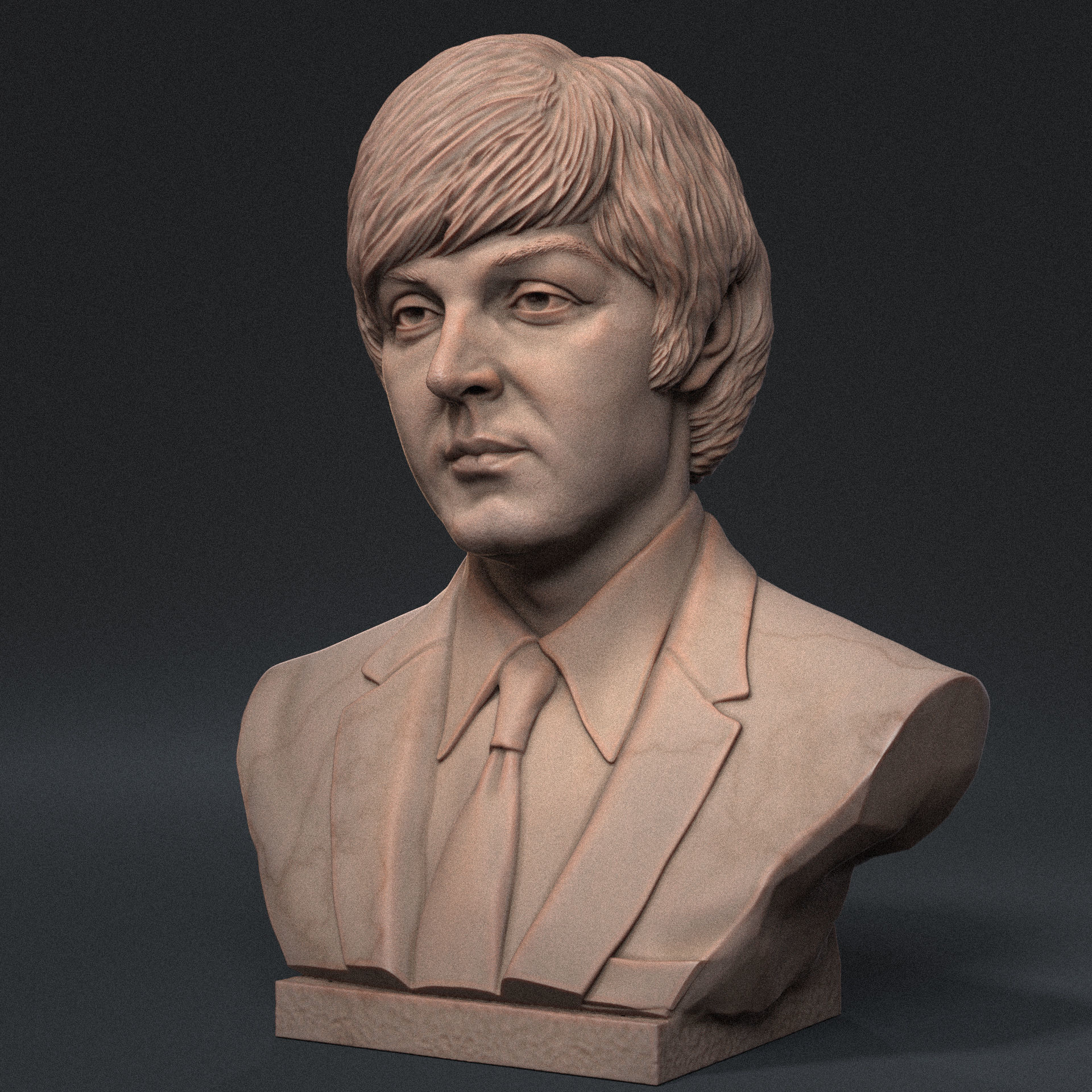 Paul McCartney 3D print model_2