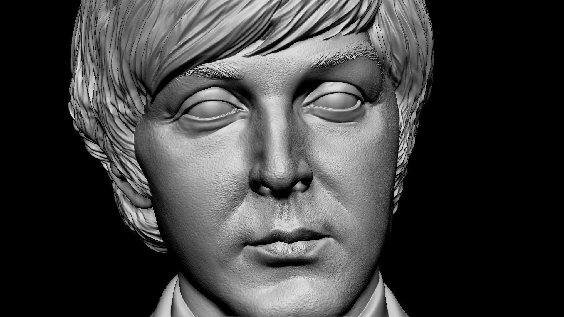 Paul McCartney 3D print model_10