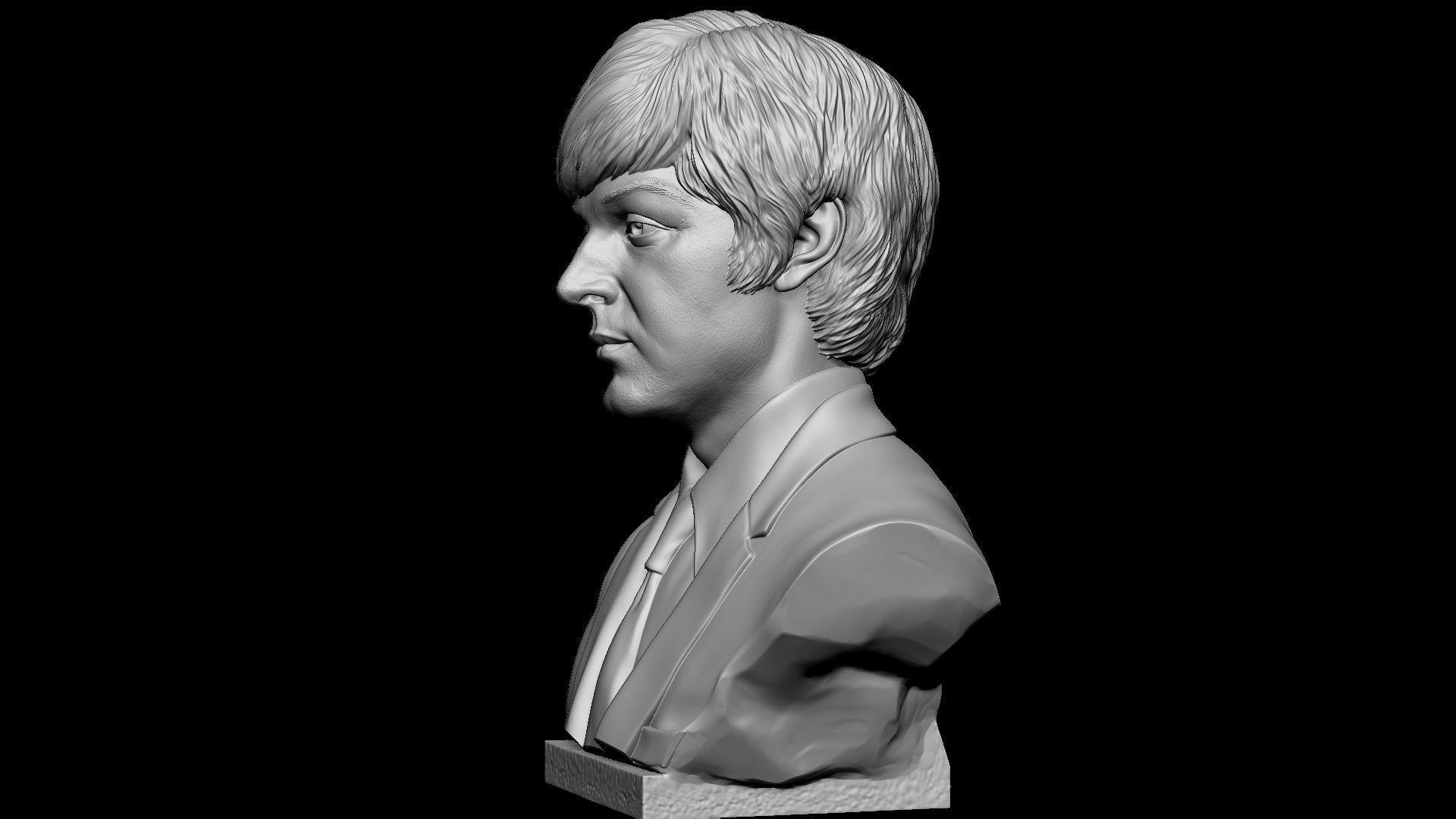 Paul McCartney 3D print model_44