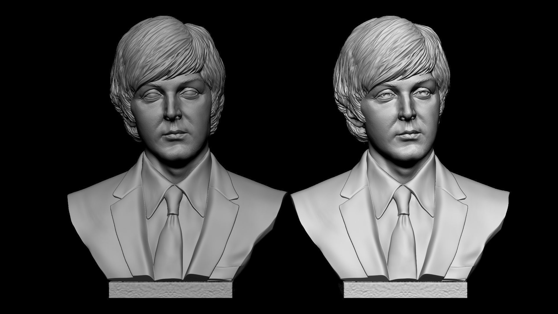 Paul McCartney 3D print model_8