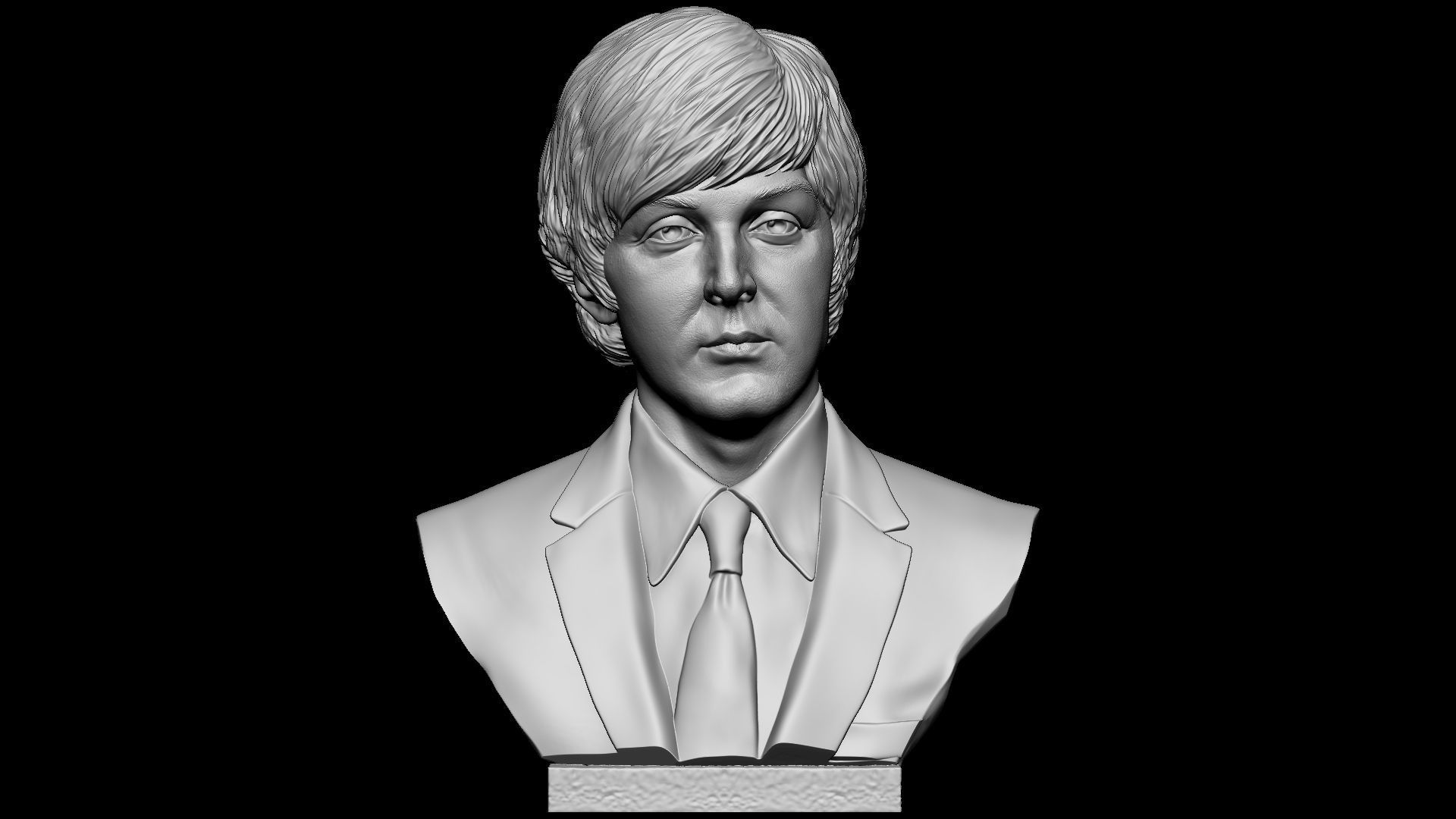 Paul McCartney 3D print model_7