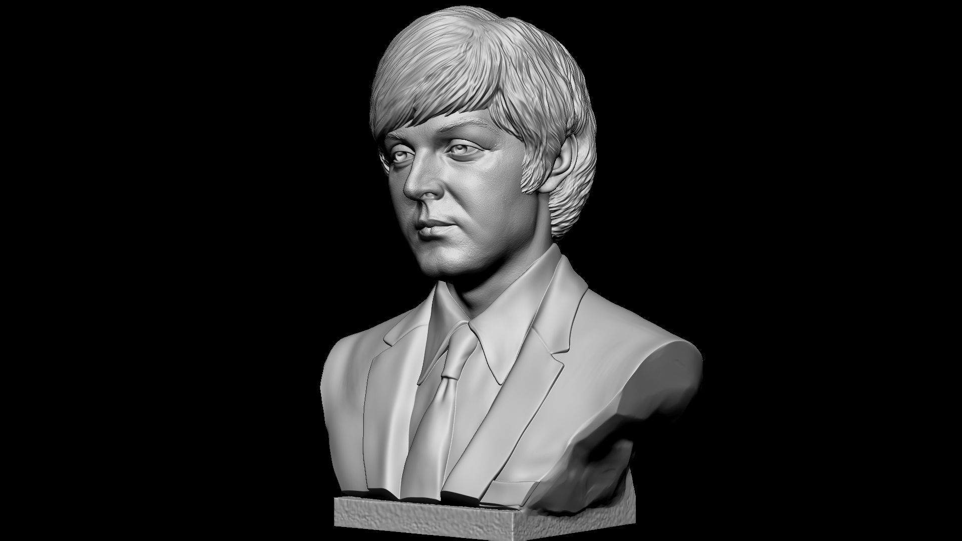 Paul McCartney 3D print model_41