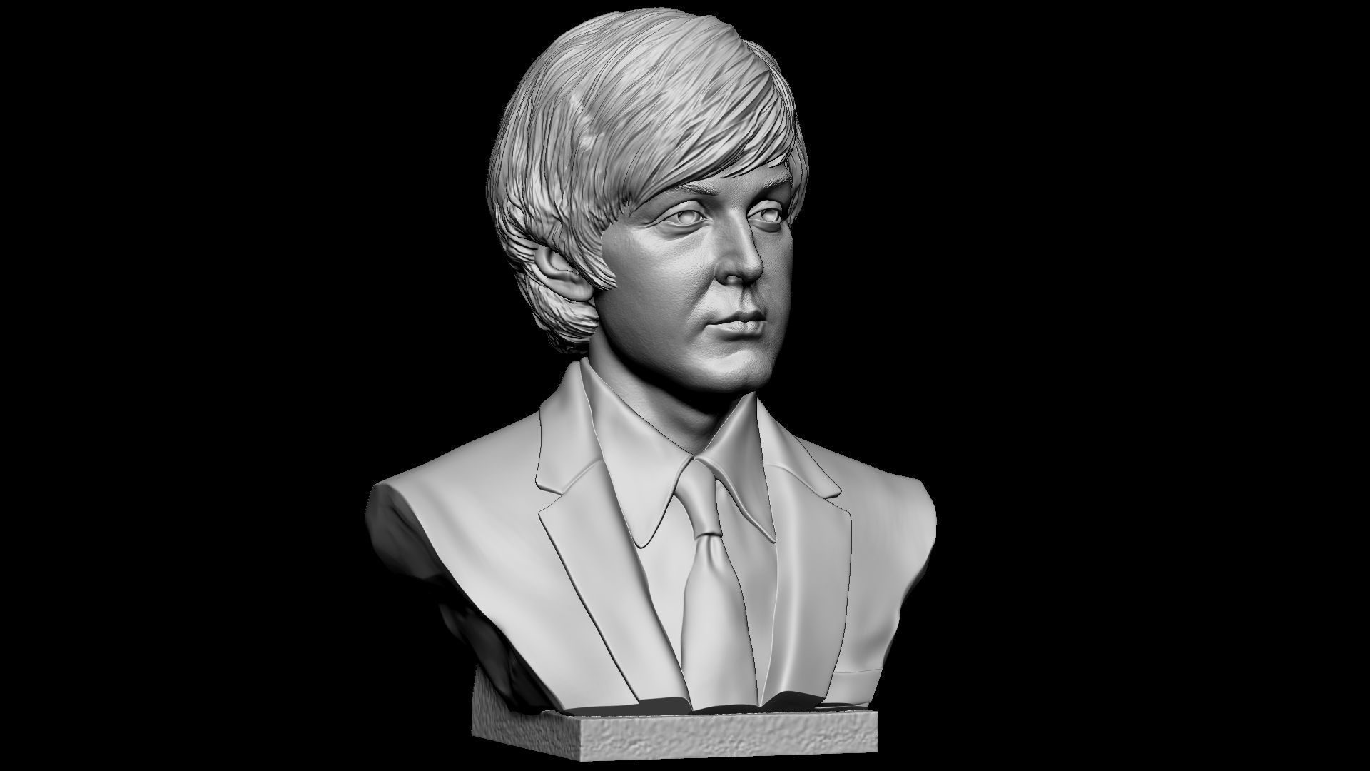 Paul McCartney 3D print model_34