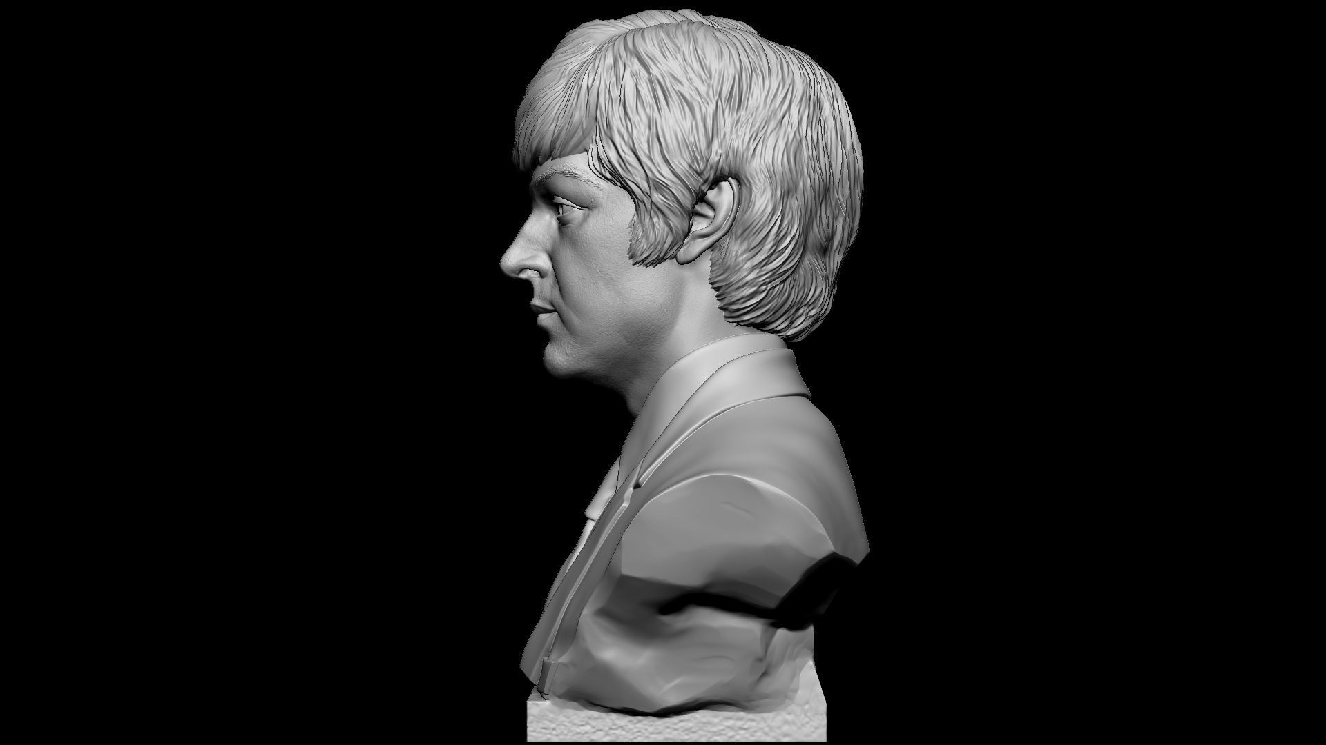 Paul McCartney 3D print model_13