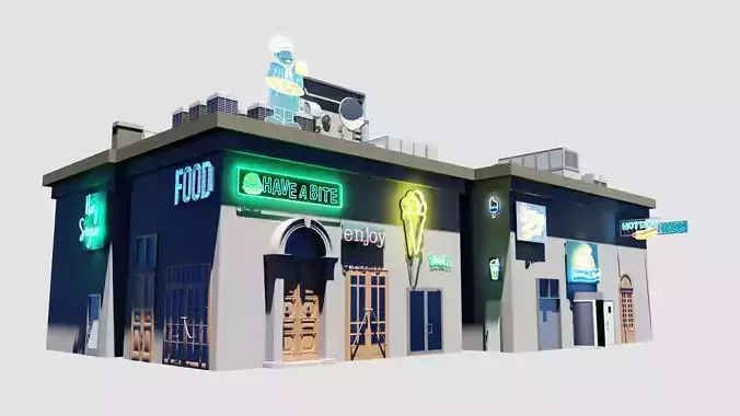 Building Dressing Asset Pack Vol 1  3D Model Collection