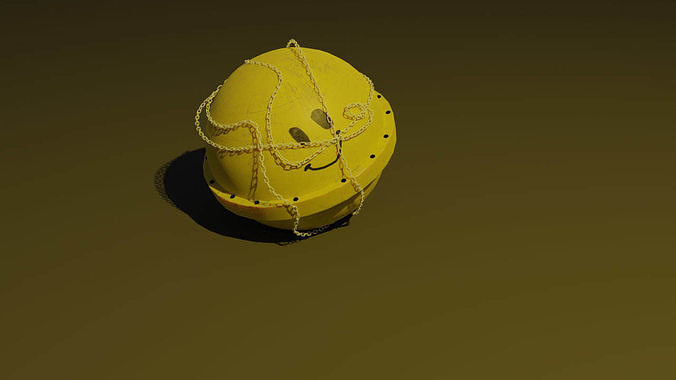 3D ball Free low-poly 3D model