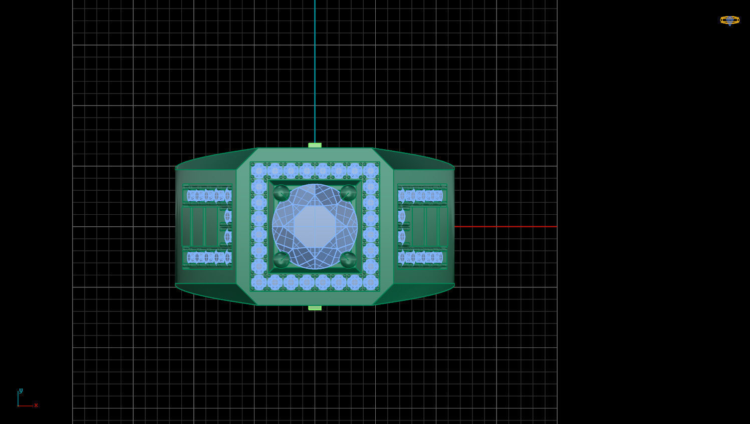 RING MEN DIAMOND 3D print model_2