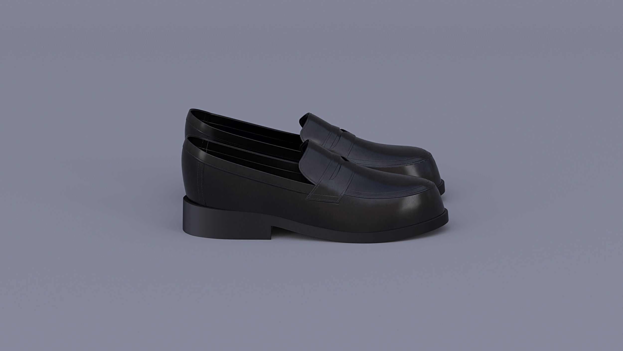 Japanese School Uniform for Male and Female 3D model_7