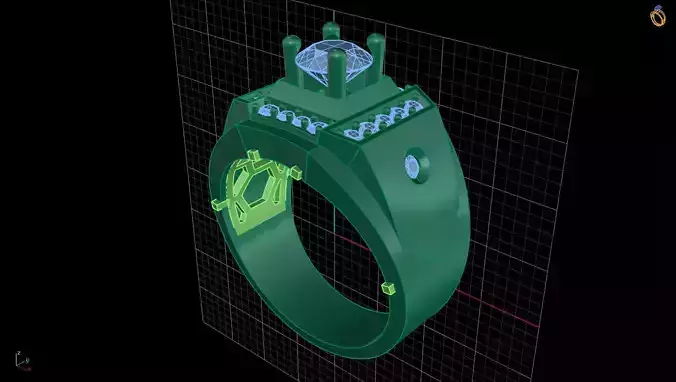 RING MEN DIAMOND