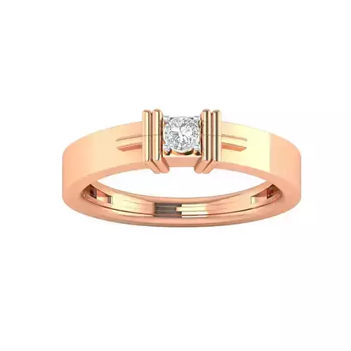 Women Solitaire Engagement Ring STL OBJ FBX Renders Details