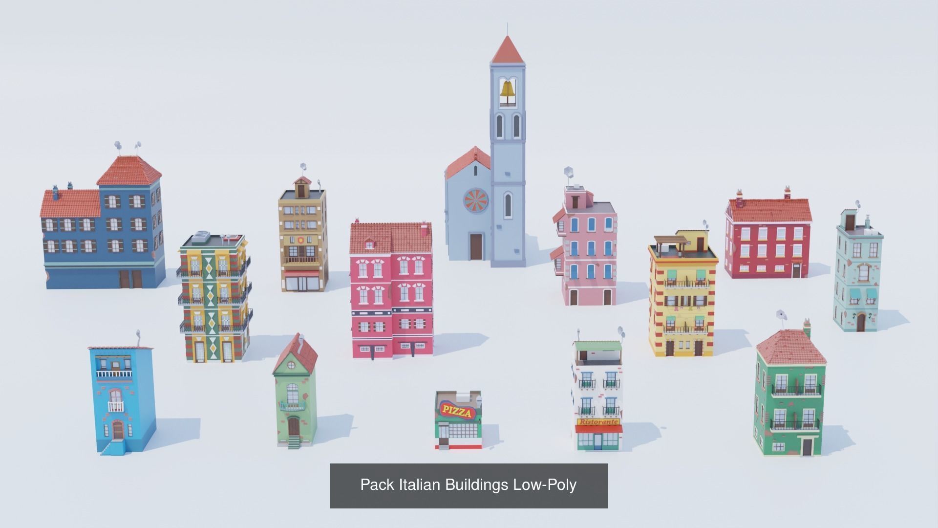 Collection Low-Poly Assets 3D model _5