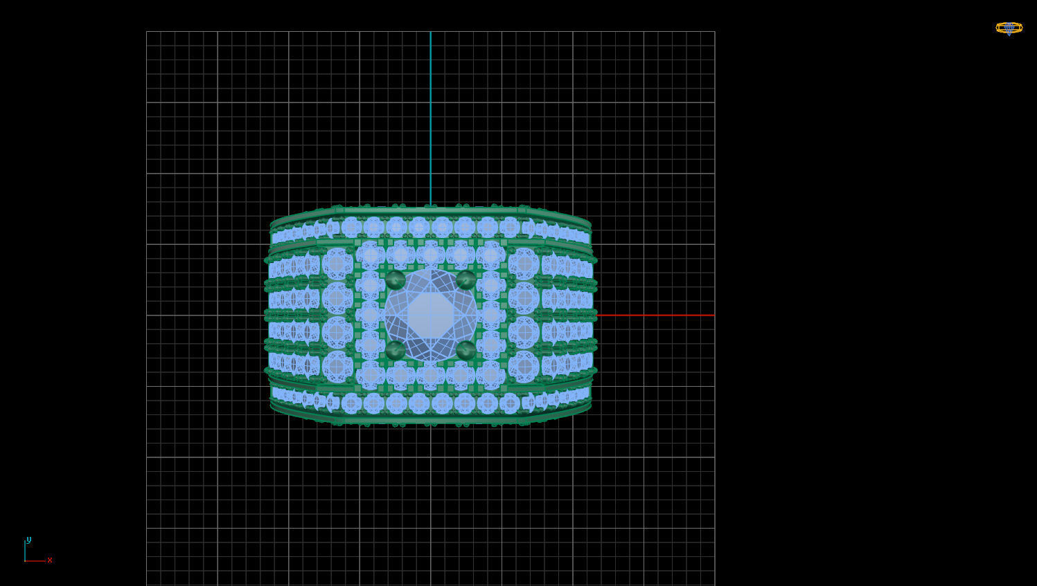 RING MEN DIAMOND 3D print model_2