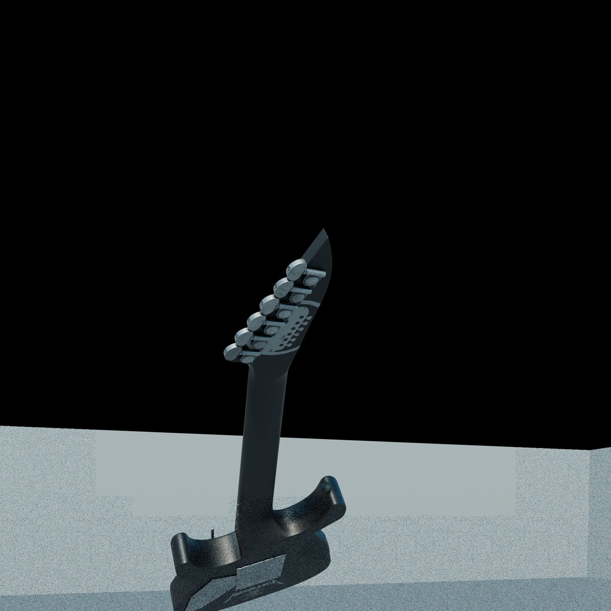  electric guitar 3D model_21