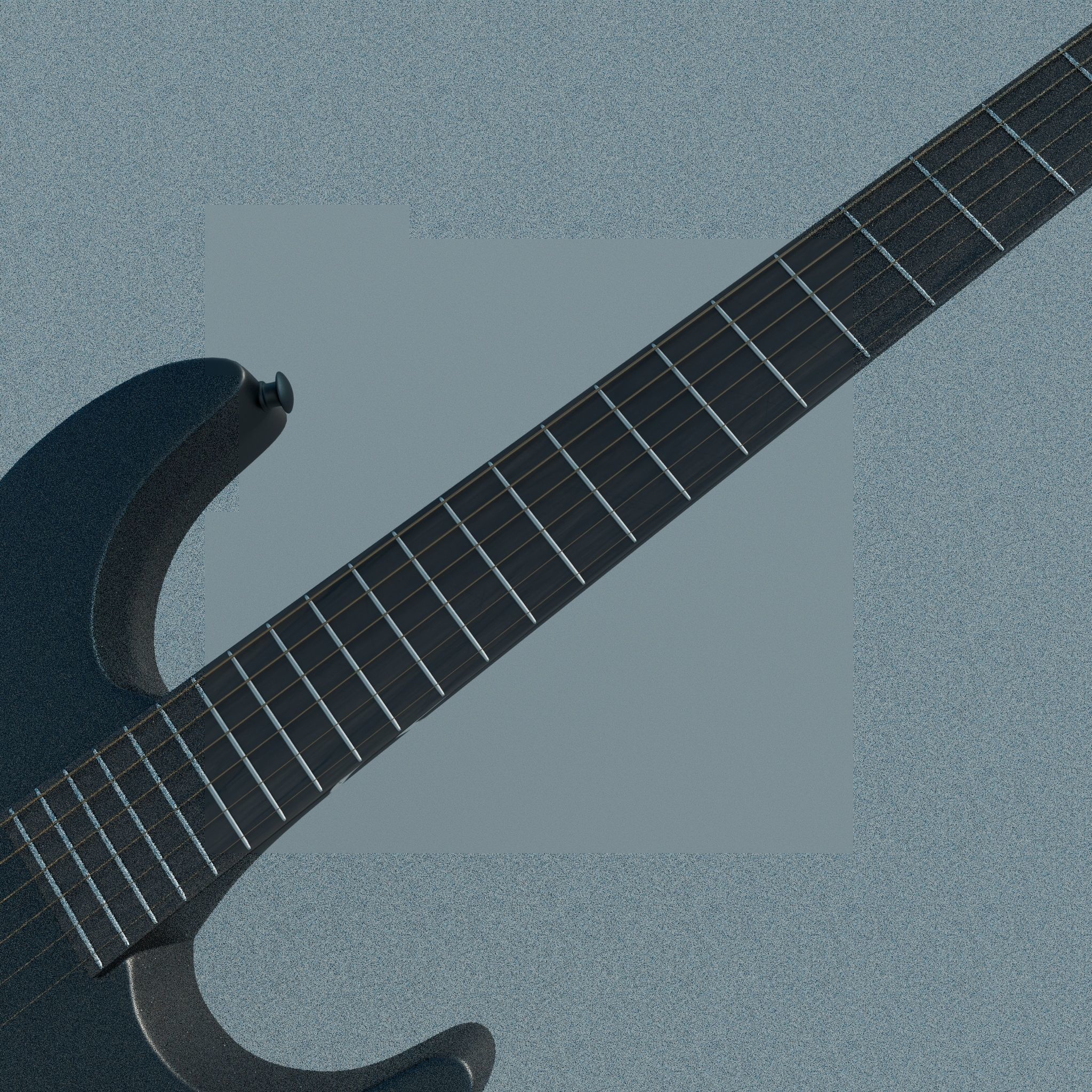  electric guitar 3D model_19