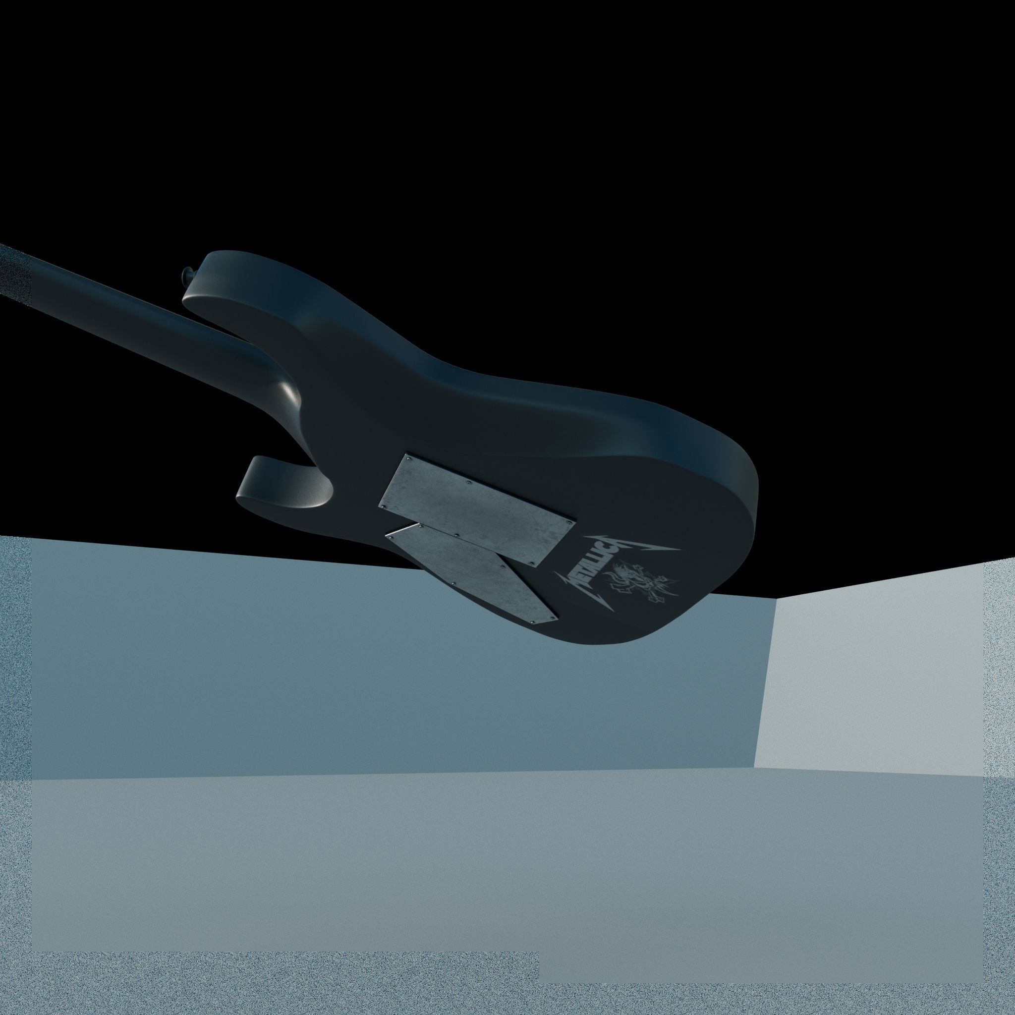  electric guitar 3D model_20