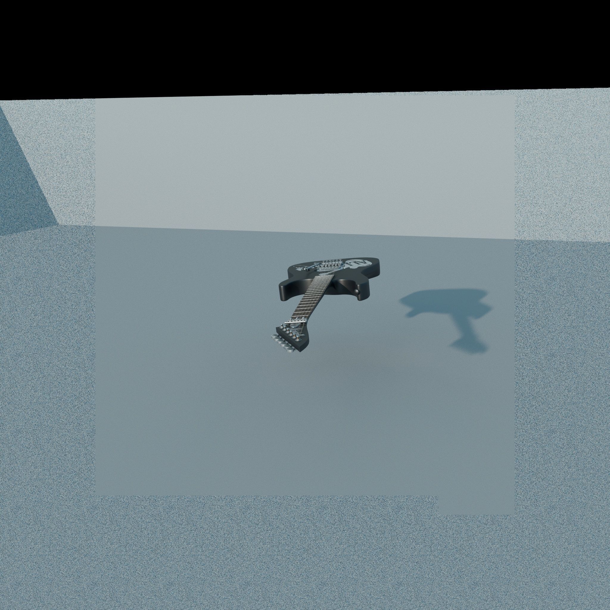  electric guitar 3D model_8