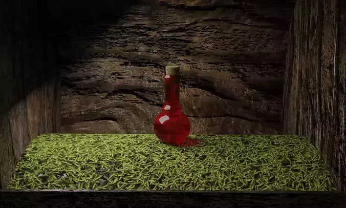 Red Potion 3D model