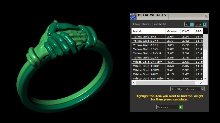Handshake Rings 3D print model_5