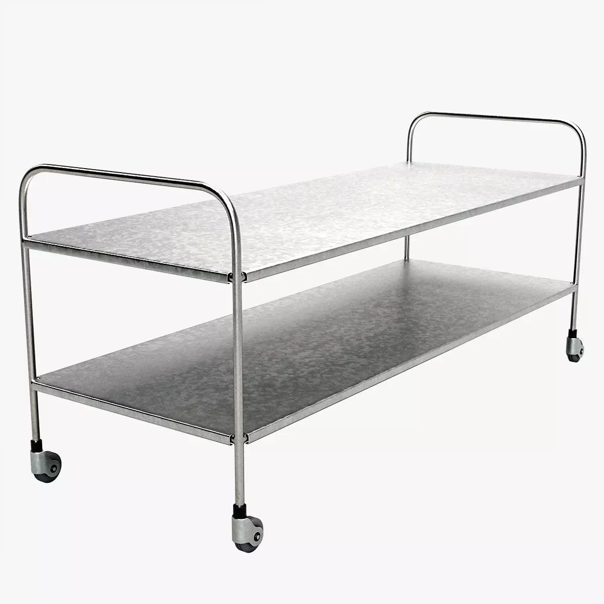 Hospital Mortuary Gurney 3D model