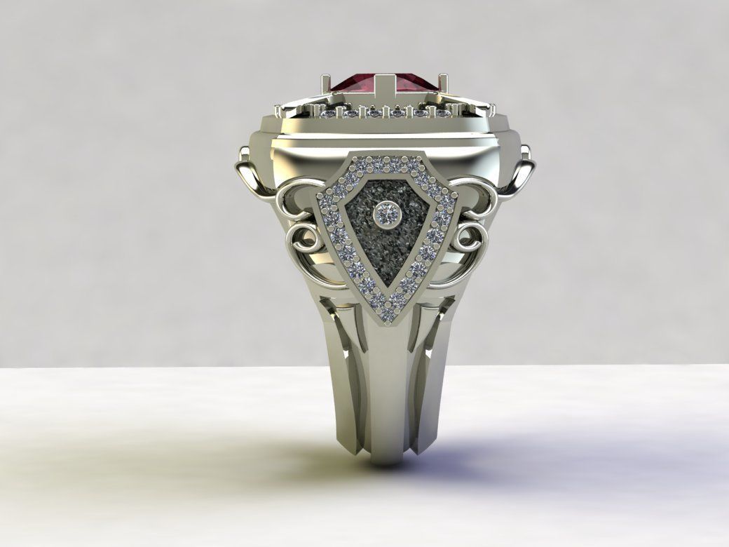 Men Ring 3D print model_4