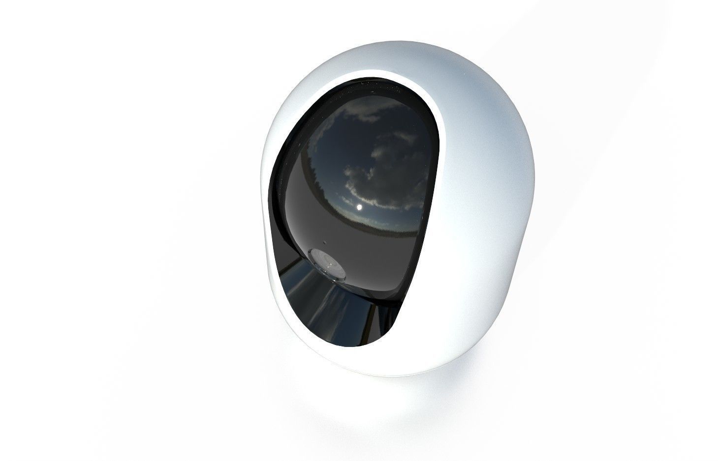 Security Camera  M07 Low-poly 3D model_4