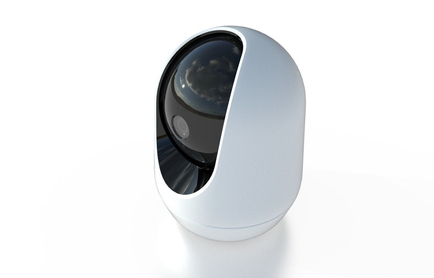 Security Camera  M07 Low-poly 3D model_3