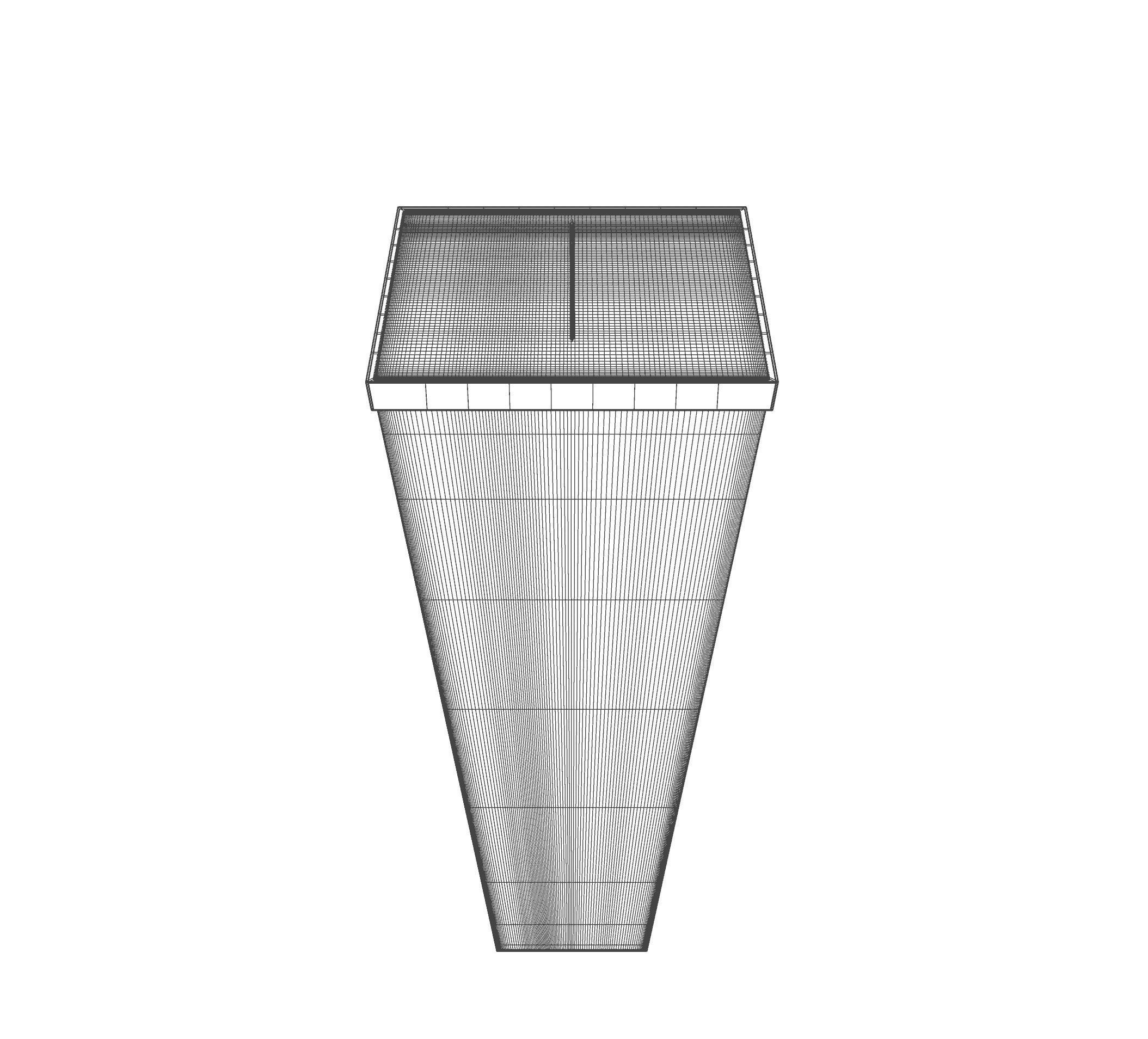 Chiselled Stone Sundial And Concrete Plinth 3D model_7