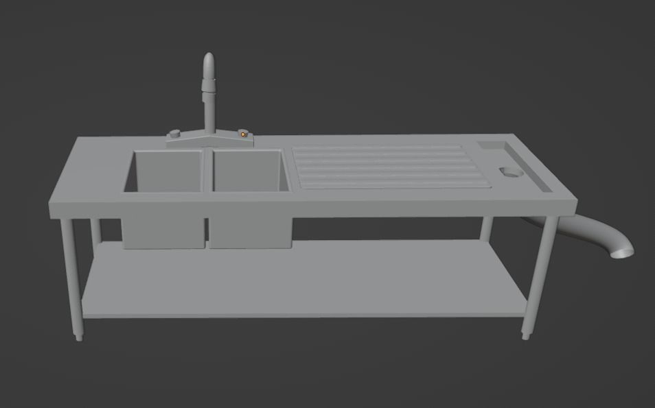 Sink 3D model Free 3D model_5