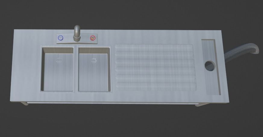 Sink 3D model Free 3D model_1