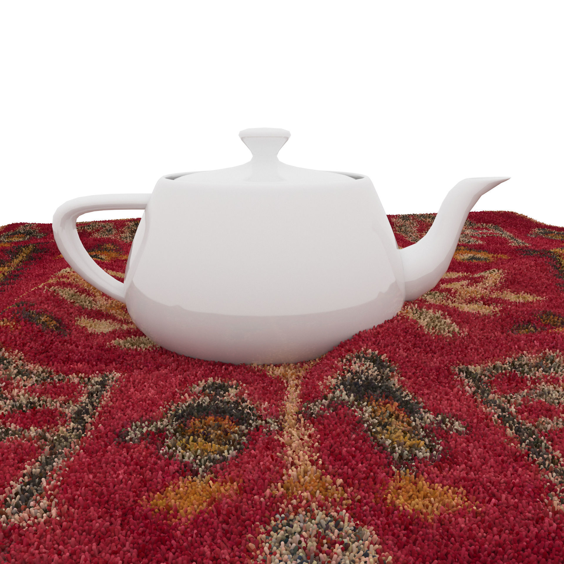 Rugs No 856 Low-poly 3D model_6