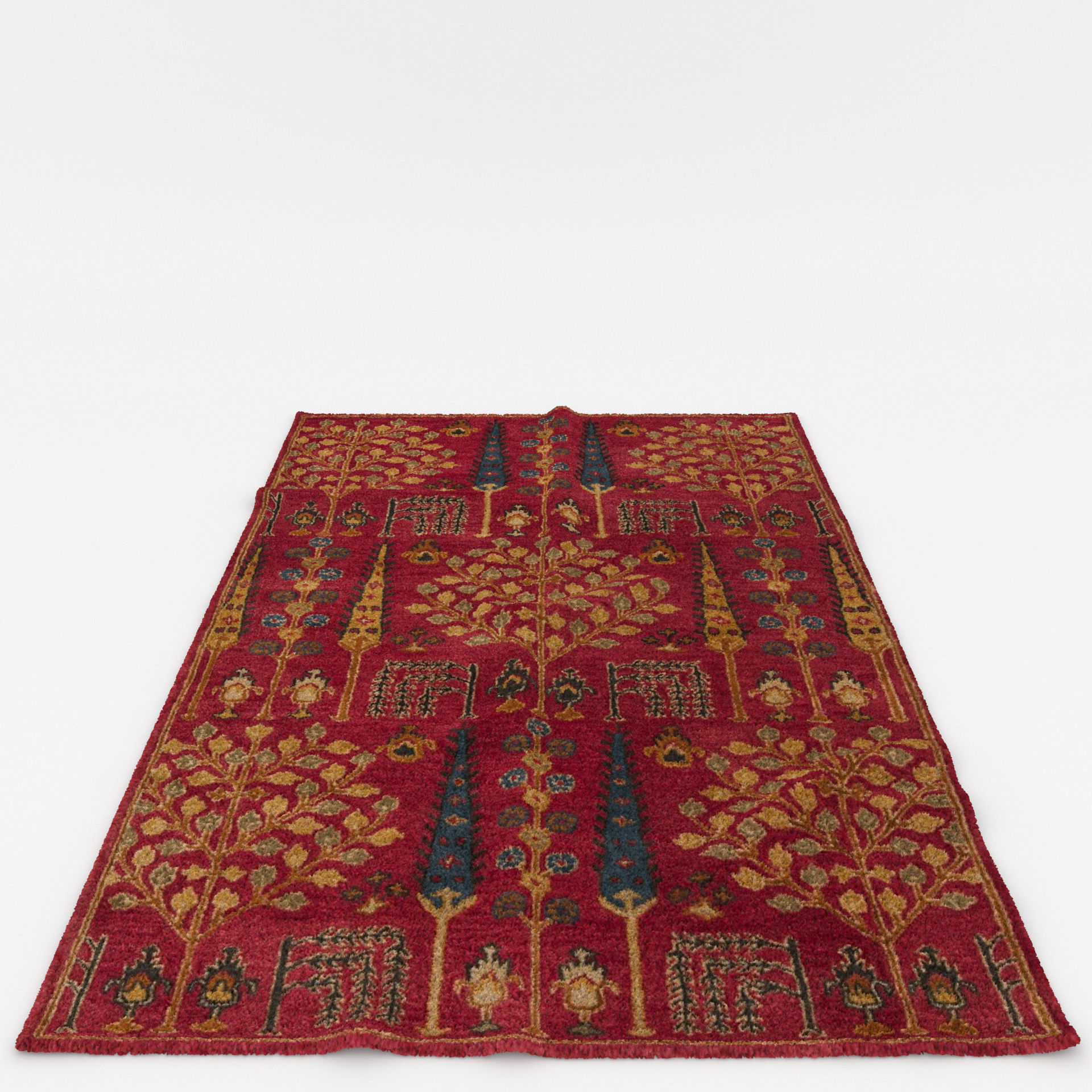 Rugs No 856 Low-poly 3D model_7