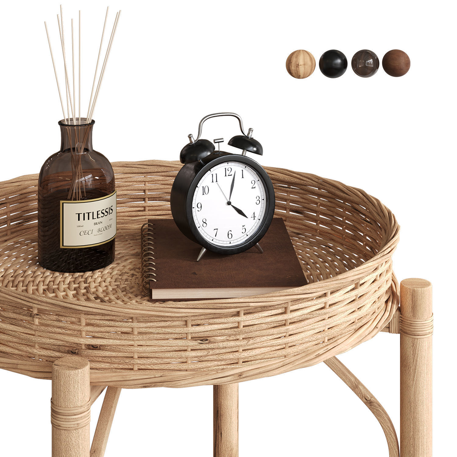 Side table IKEA TOLKNING 3D model_1