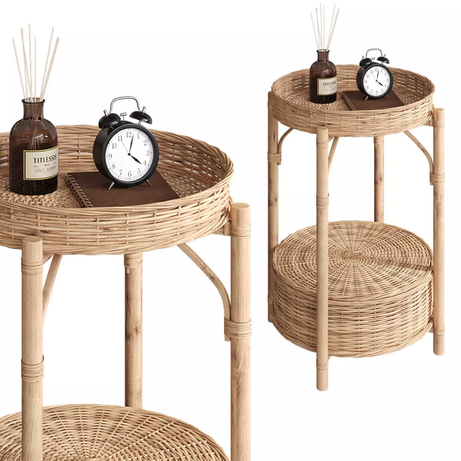 Side table IKEA TOLKNING 3D model_0