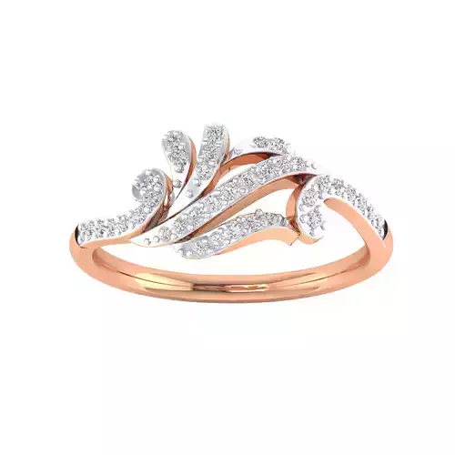 Women Wedding Engagement Ring STL OBJ FBX Renders Details