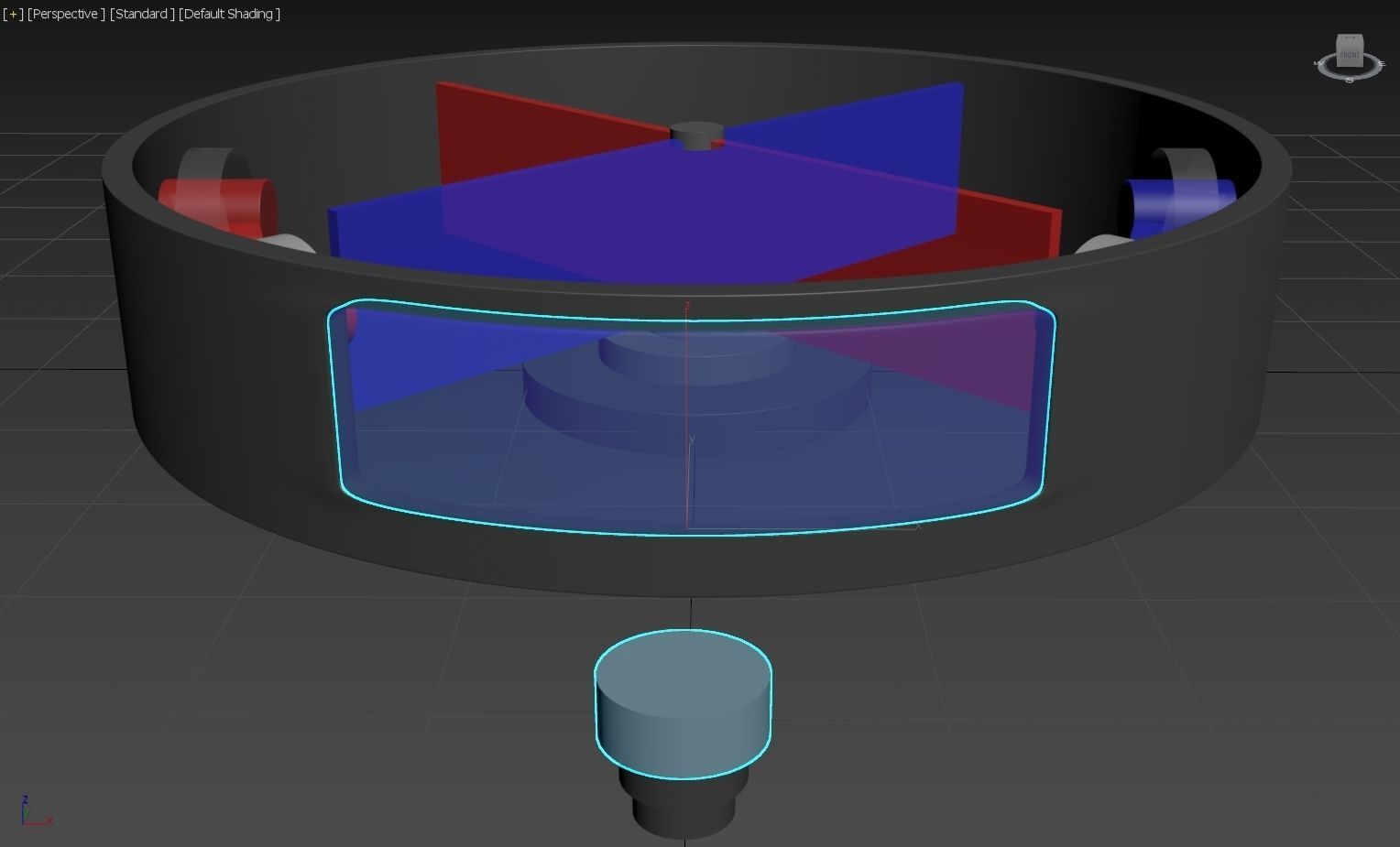 Stereoscopic 3D Display - Stereoscope - Concept 3D model_2