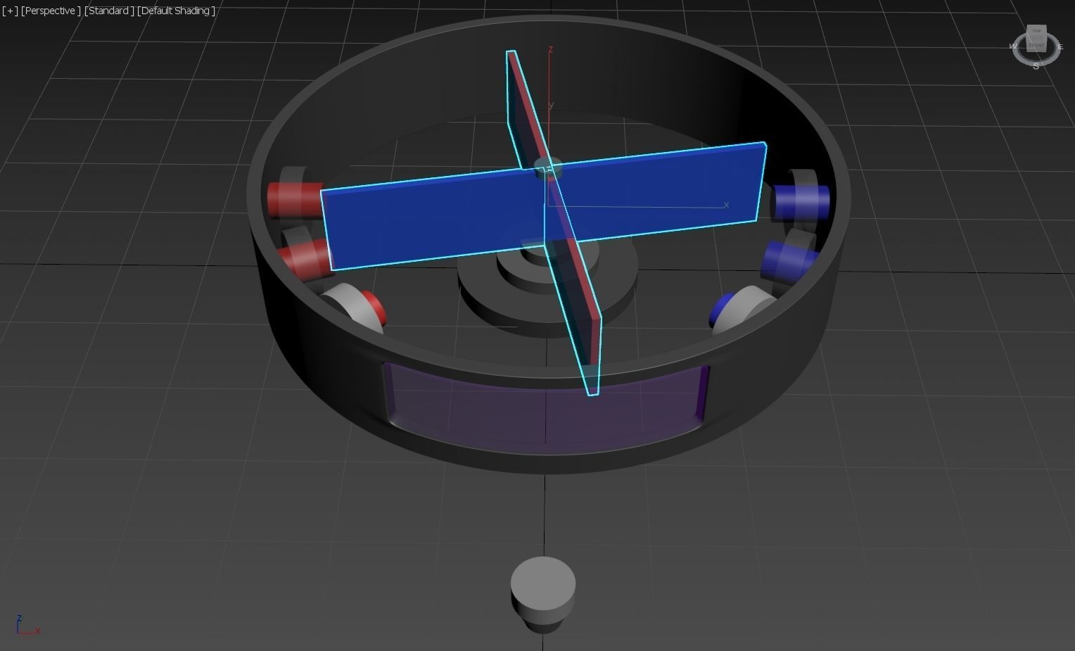 Stereoscopic 3D Display - Stereoscope - Concept 3D model_6